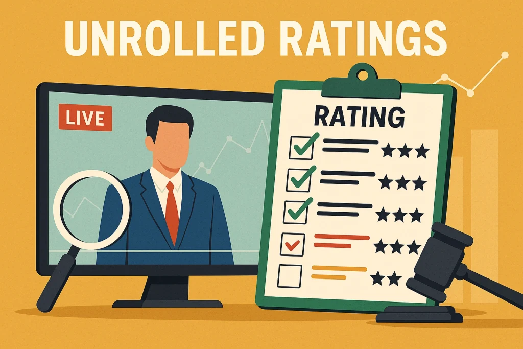 Unrolled Ratings: An Integrity Test That Challenges News Broadcasters to Evolve